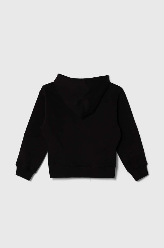 Παιδική μπλούζα Calvin Klein Jeans IG0IG02298.128.176.PPYH μαύρο SS24