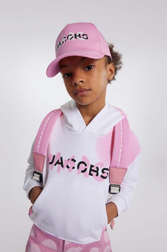 Detská mikina Marc Jacobs potlač biela W60193.156