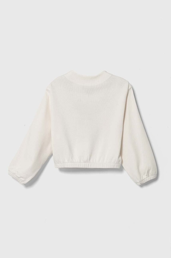 Emporio Armani gyerek melegítőfelső pamutból 3D3B09.3J5TZ fehér SS24