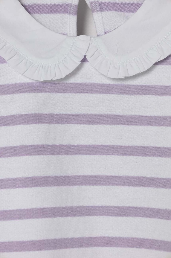 Lány United Colors of Benetton gyerek melegítőfelső pamutból 3O01G10DQ.P.Seasonal lila