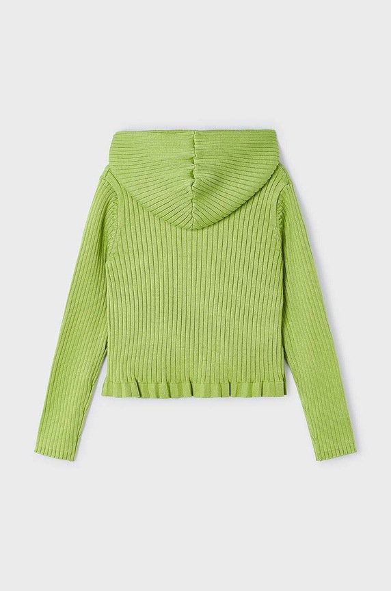 Dziewczynka Mayoral sweter dziecięcy 3355.6E.Mini.PPYH zielony