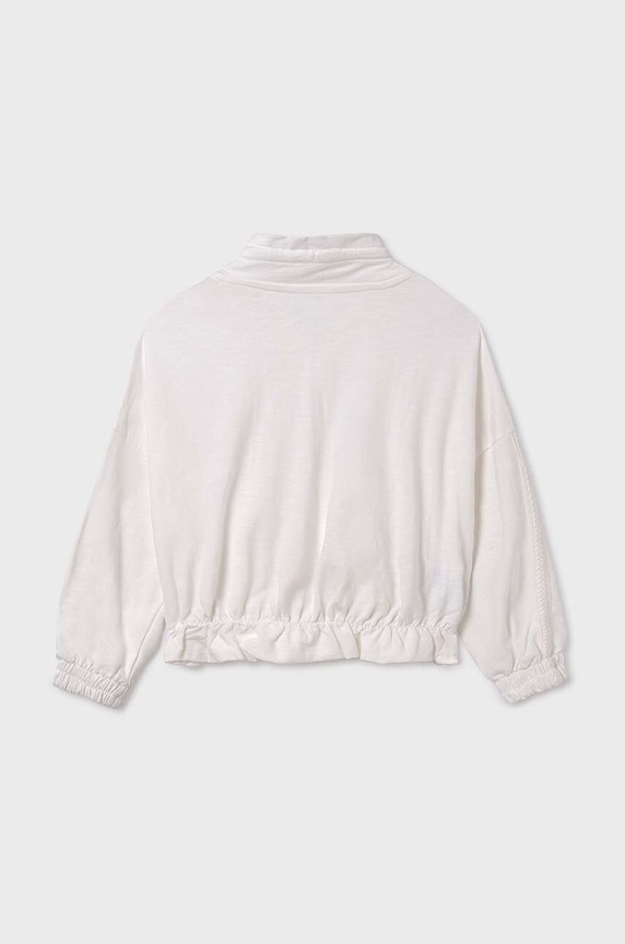 Mayoral bluza bawełniana dziecięca 6461.8C.Junior.PPYH beżowy SS24