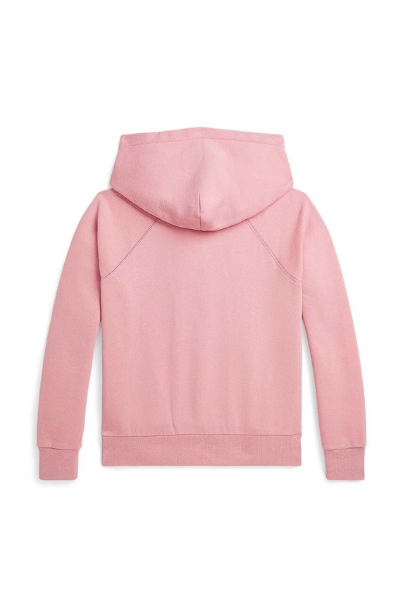 Polo Ralph Lauren felpa per bambini 313941120001 rosa AW24