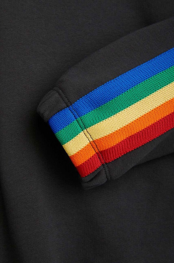 Chłopiec Mini Rodini bluza bawełniana dziecięca 2412011799 czarny