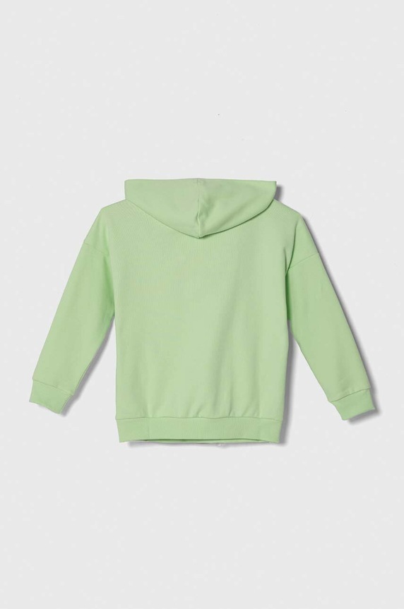 Dětská mikina adidas IS4414 zelená SS24