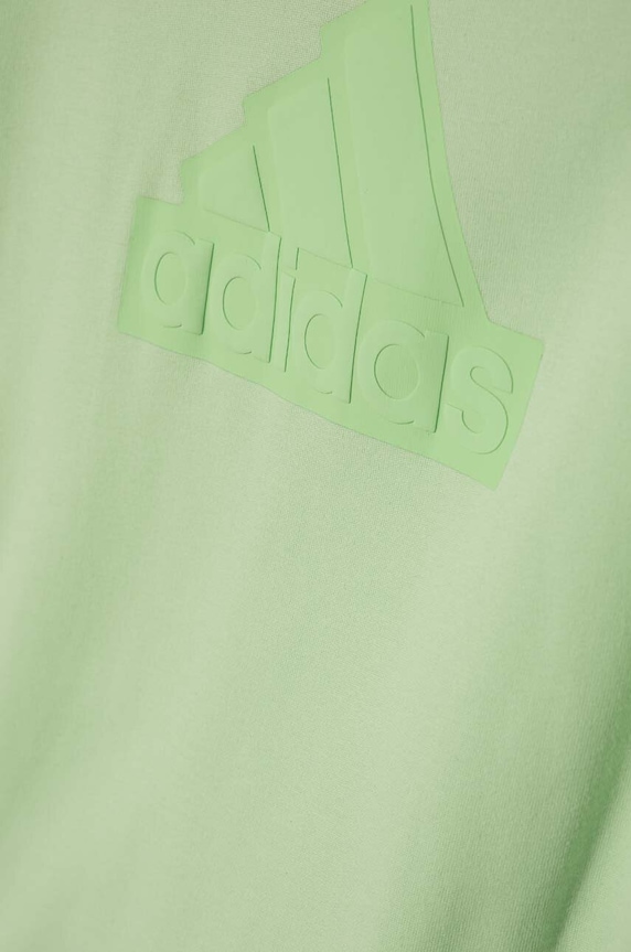 CHLAPEC Dětská mikina adidas IS4414 zelená