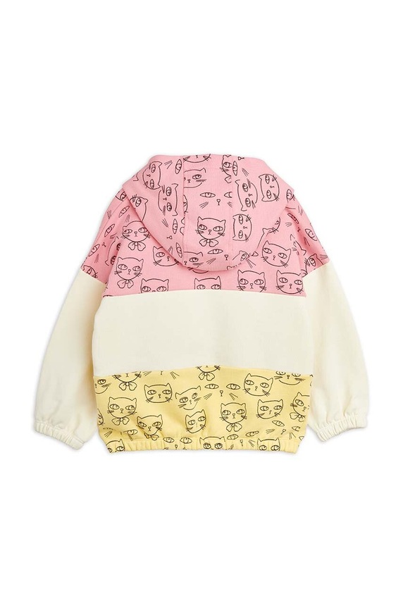 Chłopiec Mini Rodini bluza bawełniana dziecięca Cathlethes 2422014228 różowy
