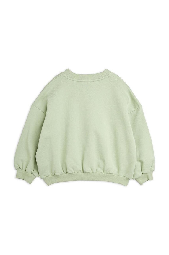 Chłopiec Mini Rodini bluza bawełniana dziecięca Club muscles 2422014475 zielony