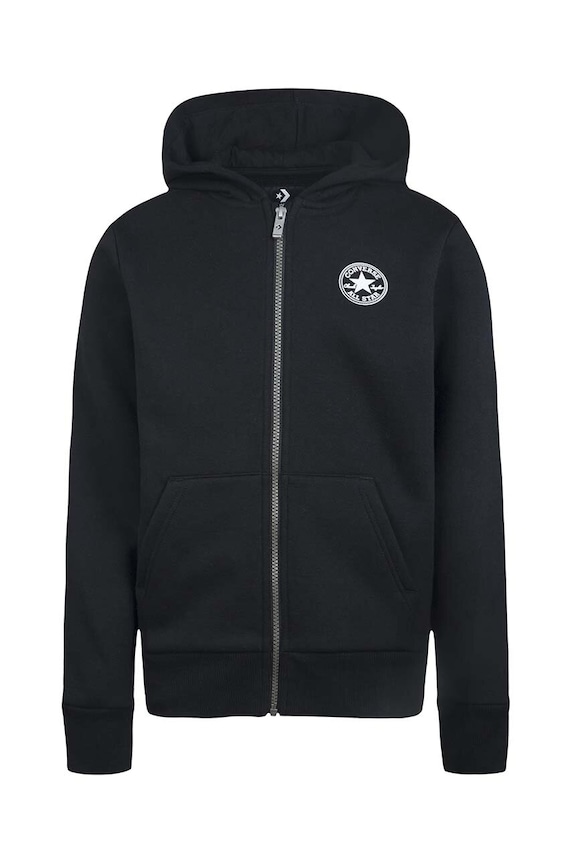 Converse bluza dziecięca z kapturem czarny 9CC857