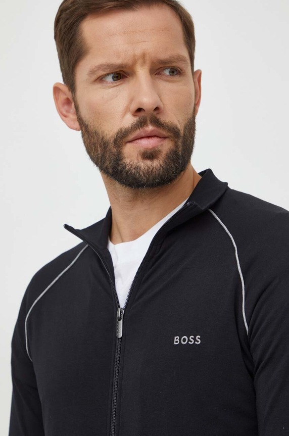 BOSS bluza czarny 50515366
