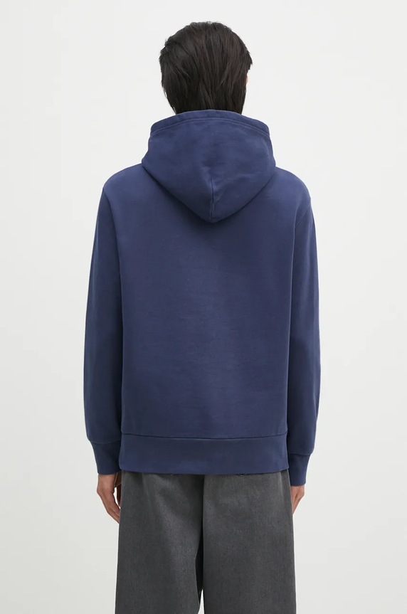 Îmbrăcăminte Polo Ralph Lauren hanorac cu glugă pentru bărbați din bumbac 710916690 bleumarin