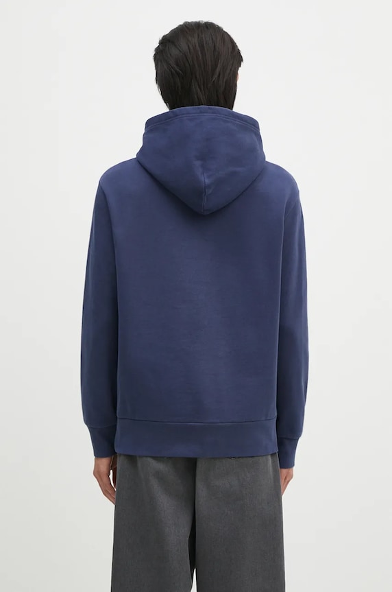 Îmbrăcăminte Polo Ralph Lauren hanorac cu glugă pentru bărbați din bumbac 710916690 bleumarin