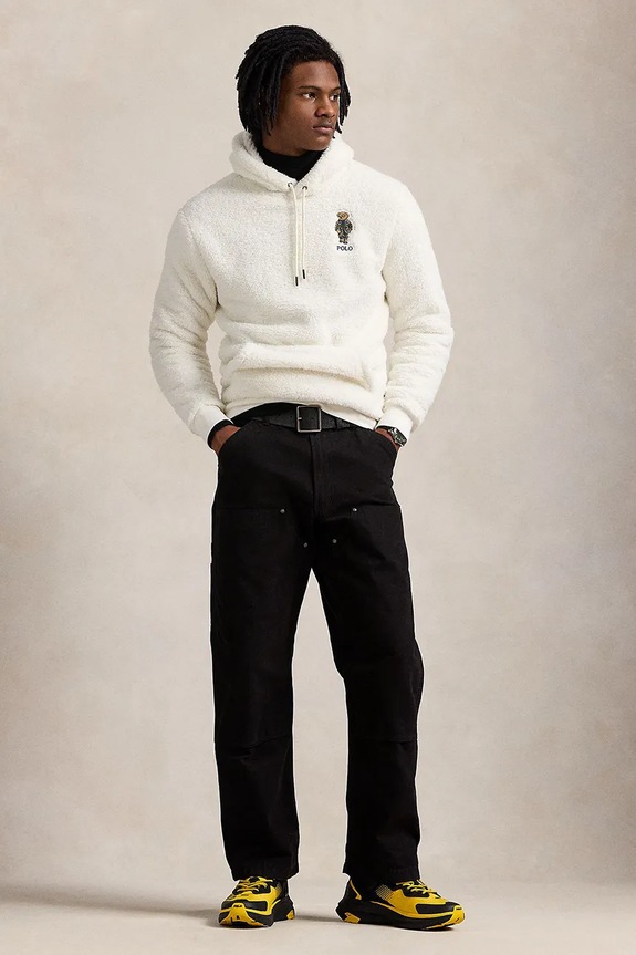 Abbigliamento Polo Ralph Lauren felpa 710930550 beige