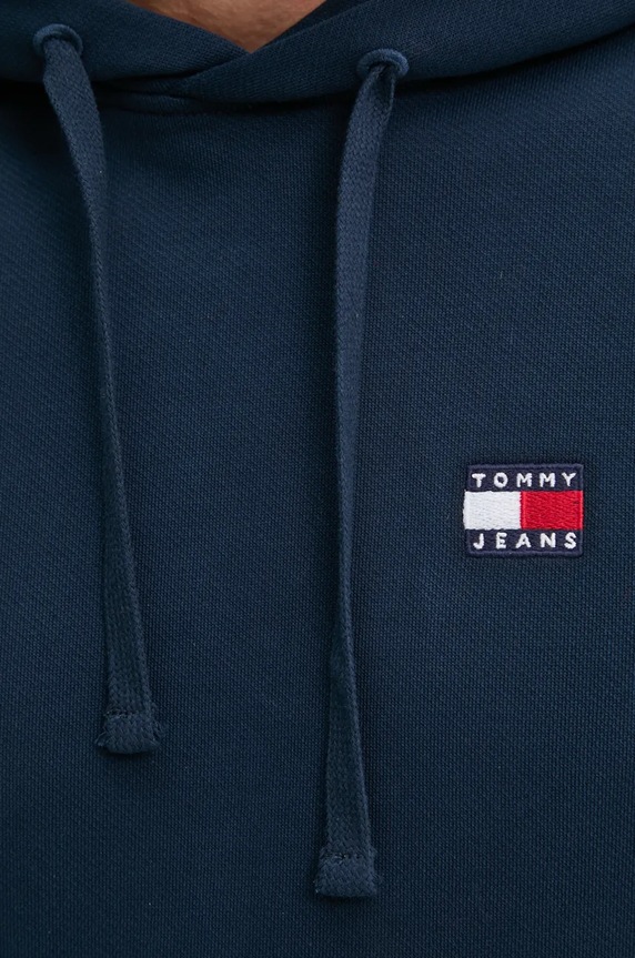 Tommy Jeans bluza bawełniana granatowy DM0DM17988