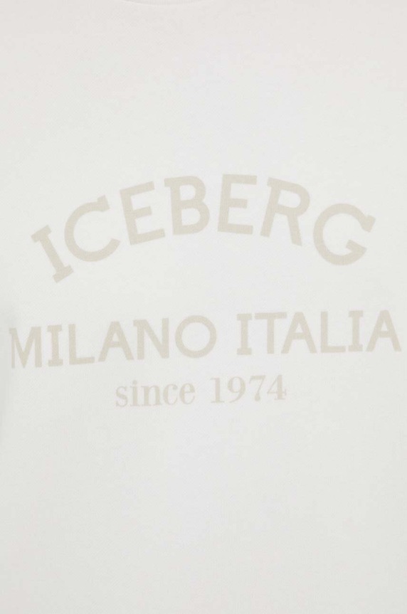 Iceberg felpa E05D.6317 bianco