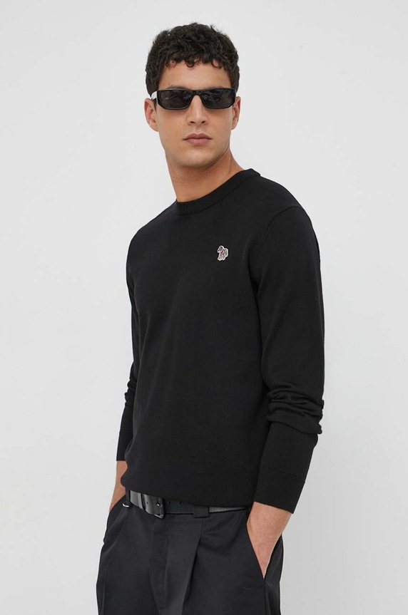 Bavlnený sveter PS Paul Smith bavlna čierna M2R.503XZ.M21858