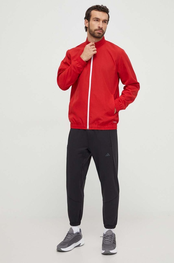 adidas Performance bluza treningowa Entrada 22 Presentation H57536 czerwony SS24