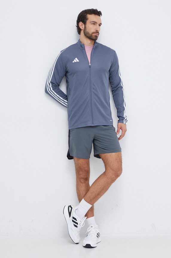 Φούτερ προπόνησης adidas Performance Tiro 23 Tiro 23 HS3504 γκρί AW24