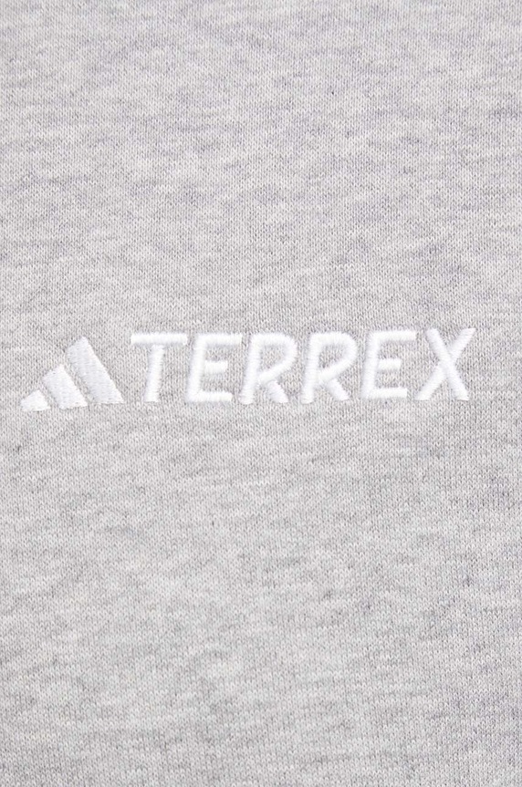 Športová mikina adidas TERREX IB6564 sivá