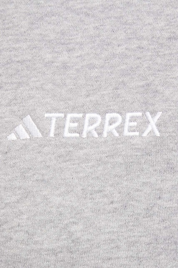 Športová mikina adidas TERREX IB6564 sivá