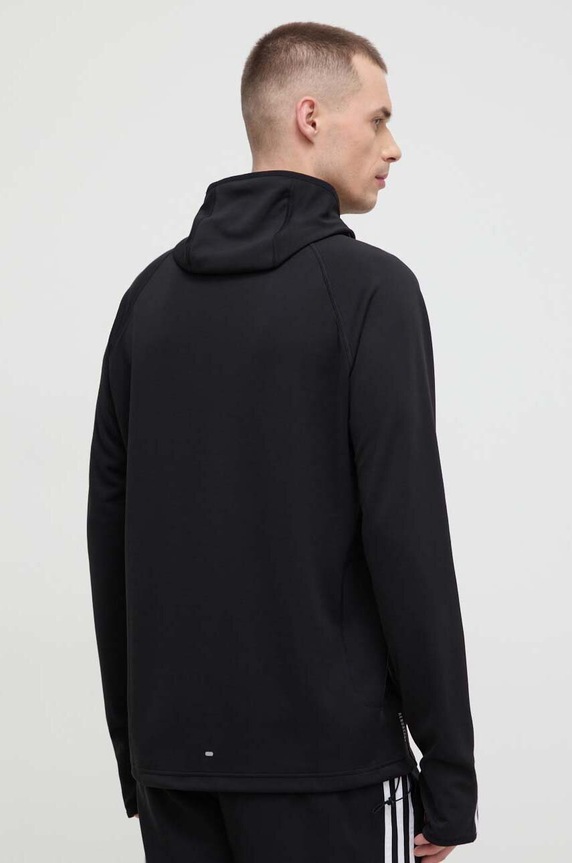 Oblačila Pulover za tek adidas Performance Own the Run IK4984 črna