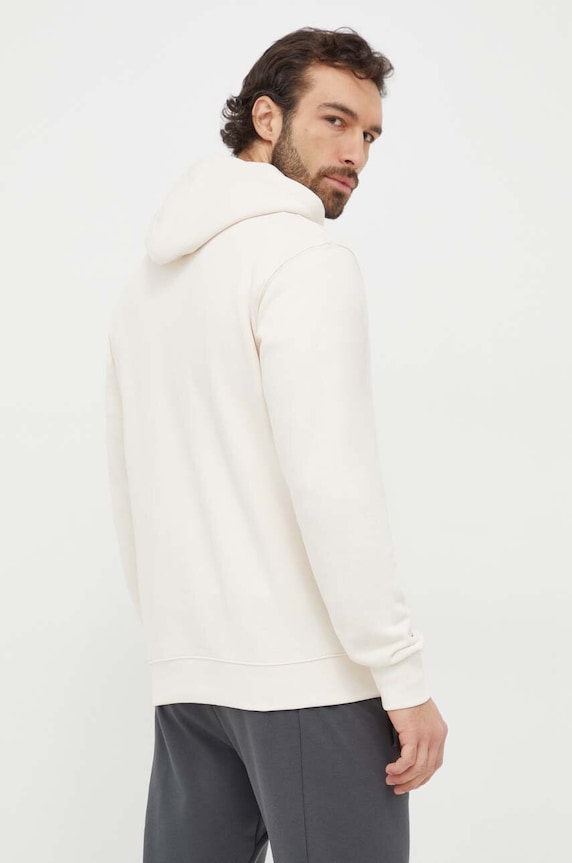 Îmbrăcăminte adidas Originals hanorac de bumbac Adicolor Classics Trefoil IM9408 bej