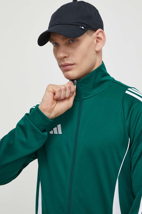adidas Performance edzős pulóver Tiro 24 zöld IR7500