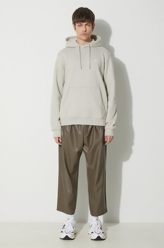 adidas Originals sweatshirt Trefoil Essentials Hoody IR7785 beige SS24