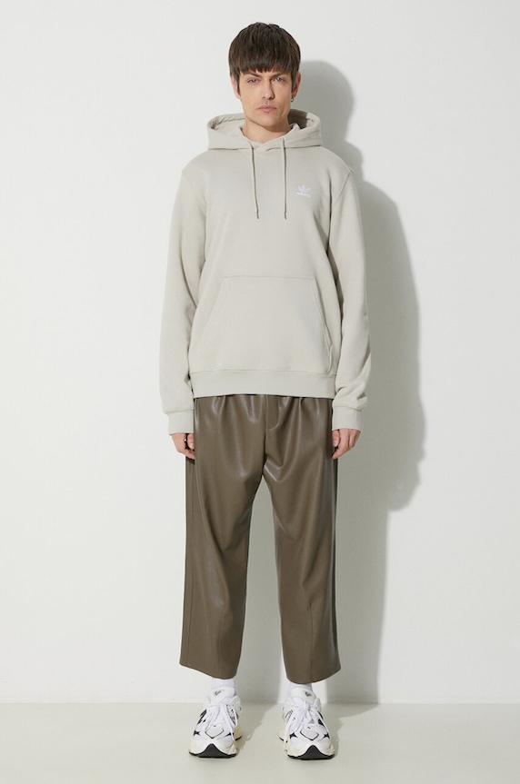 adidas Originals sweatshirt Trefoil Essentials Hoody IR7785 beige SS24