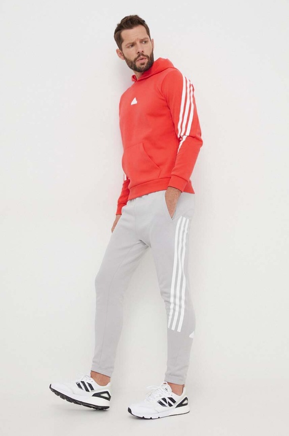 Mikina adidas IR9229 červená SS24