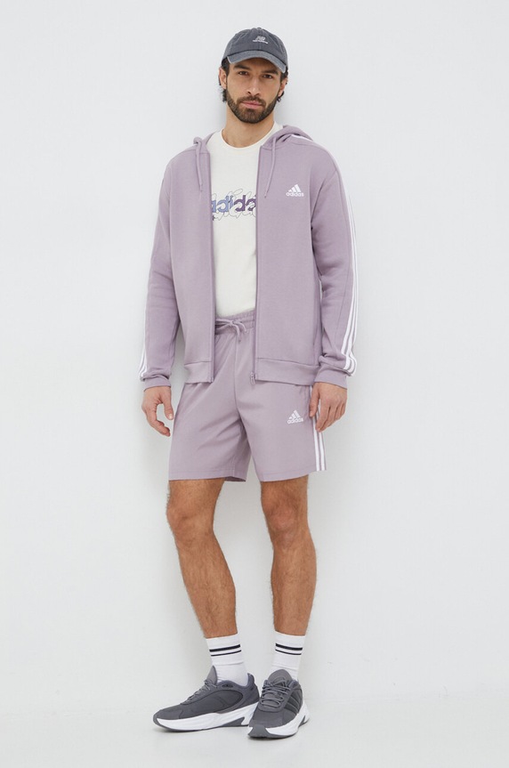 adidas bluza IS0009 fioletowy SS24