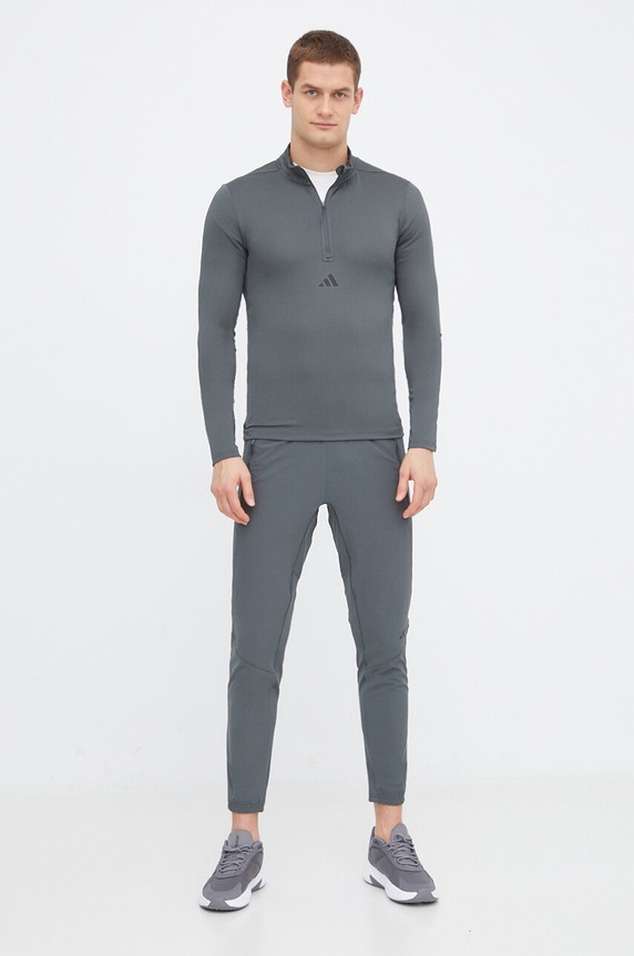 adidas Performance bluza treningowa Workout IS3802 zielony SS24