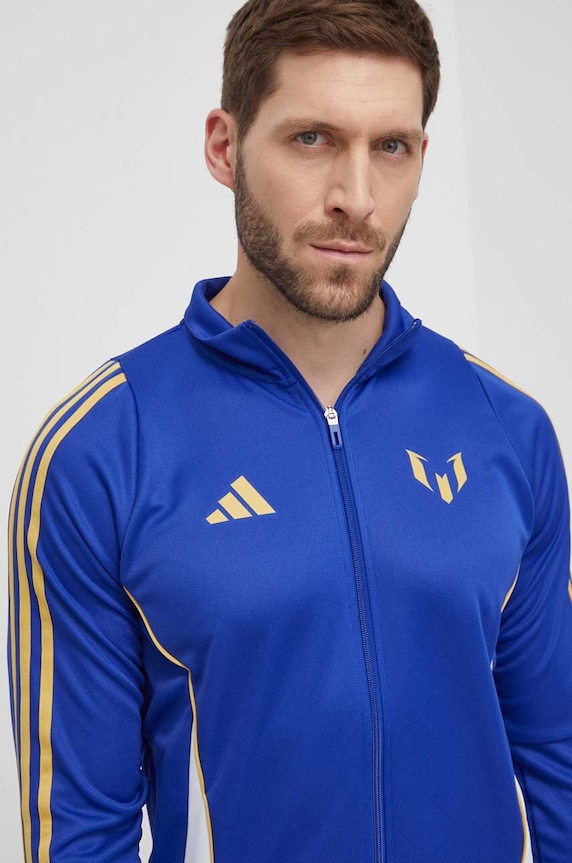 Tréninková mikina adidas Performance Messi modrá IS6465
