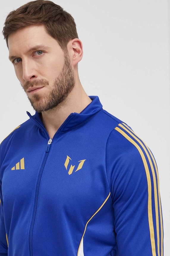 Tréninková mikina adidas Performance Messi IS6465 modrá