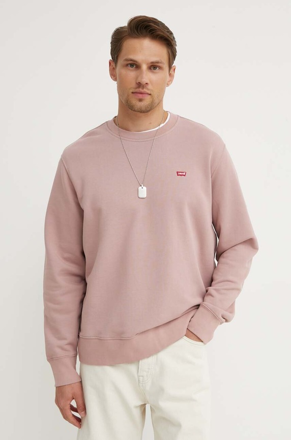 Levi's bluza pozostałe różowy 35909