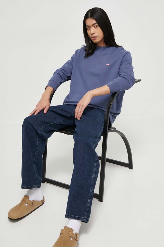 Levi's bluza 35909 niebieski AW25