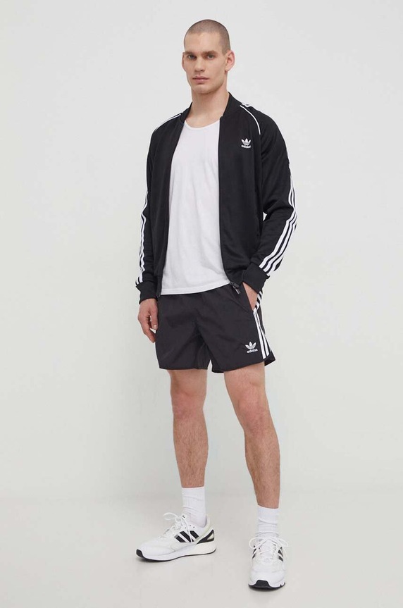 adidas Originals bluză IM4545 negru AW25