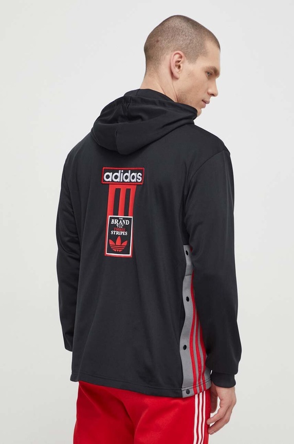 Ruházat adidas Originals felső Adibreak Full-Zip Hoodie IM8209 fekete
