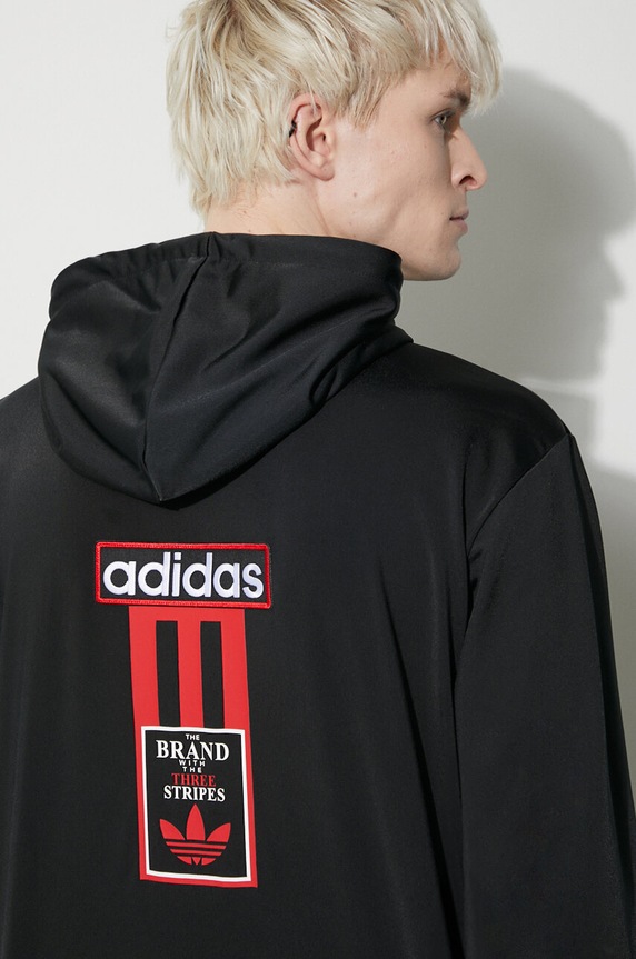 adidas Originals sweatshirt Adibreak Full-Zip Hoodie IM8209 black