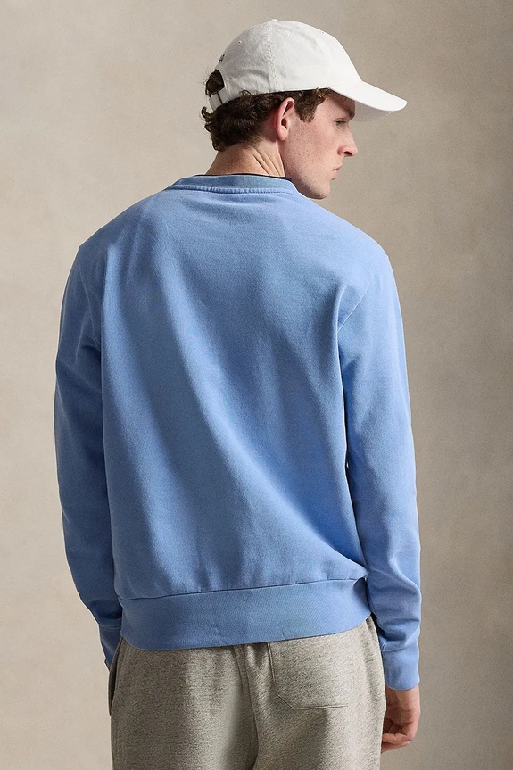 Polo Ralph Lauren hanorac de bumbac 710916689 albastru SS26
