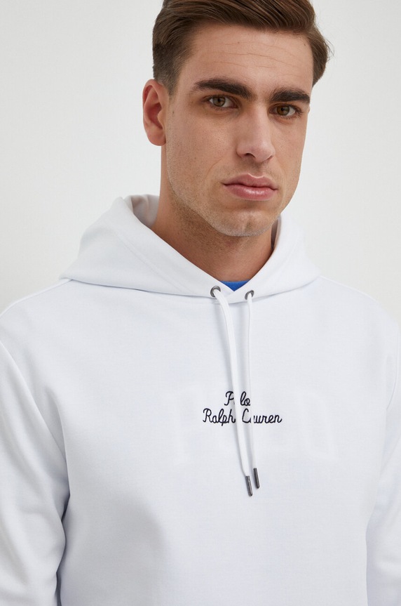 Odzież Polo Ralph Lauren bluza 710936586 biały