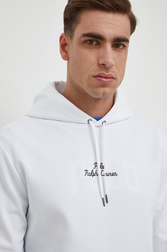 Odzież Polo Ralph Lauren bluza 710936586 biały