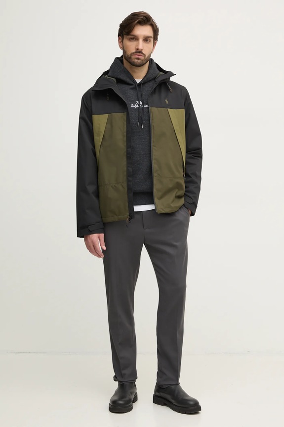 Polo Ralph Lauren felső 710936586 szürke SS25