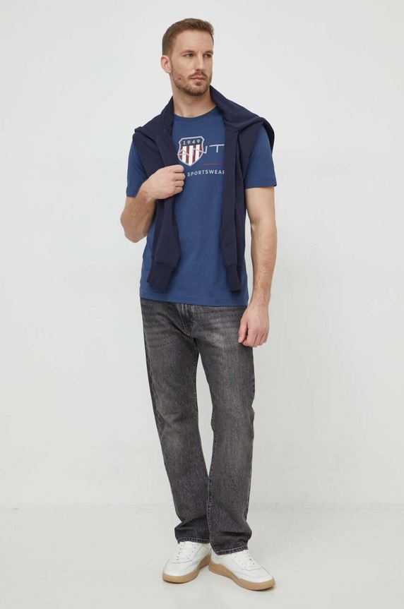 Gant bluza 2006065 granatowy SS26