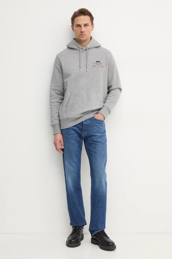 Gant bluza 2047084. szary AW24