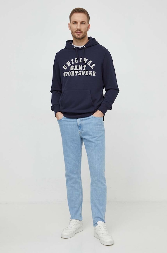 Gant bluza 2007081 granatowy SS24