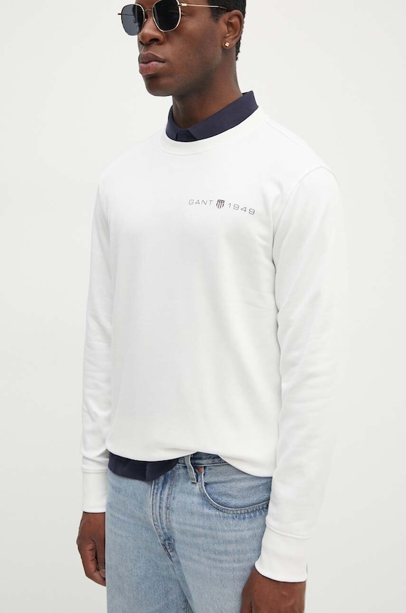 Gant bluza pozostałe beżowy 2003243