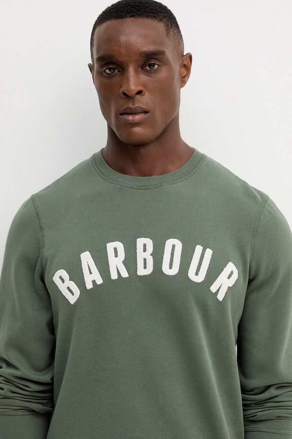 Суичър Barbour зелен MOL0101