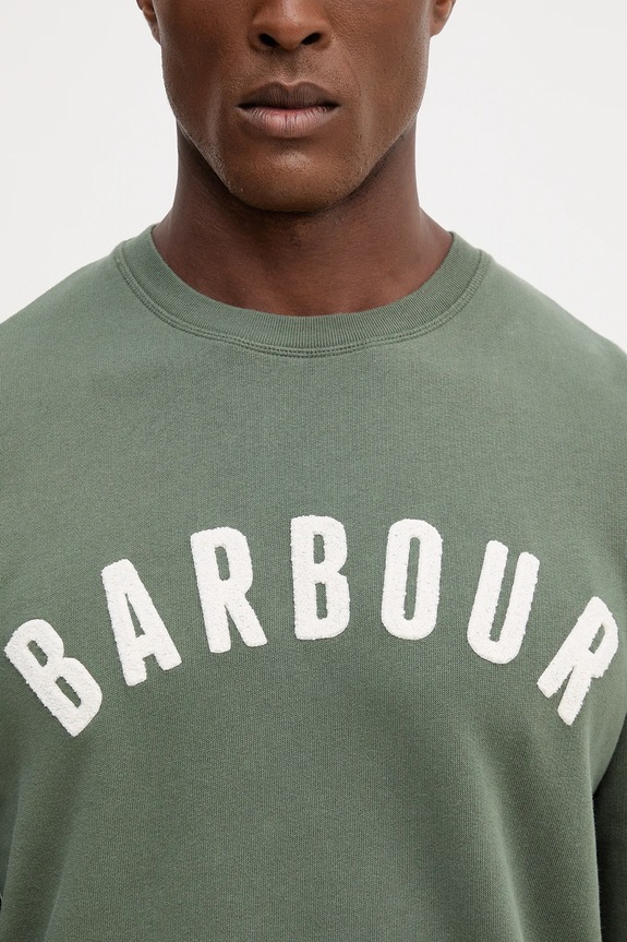 Суичър Barbour MOL0101 зелен