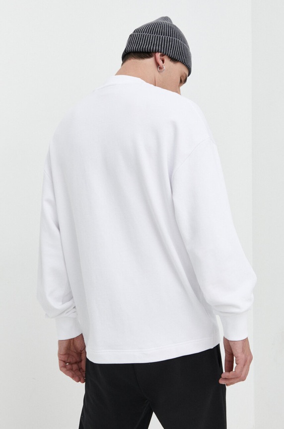 Odzież HUGO Blue bluza bawełniana Nedro 50522359 biały